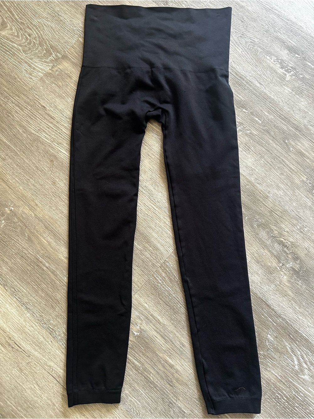 Spanx Look At Me Now Seamless High-Waist Black Leggings Size 1X